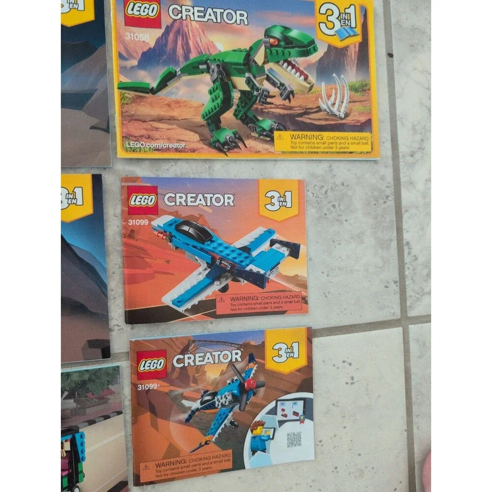Lego Creator 3 in 1 Lot of 26 MANUALS ONLY